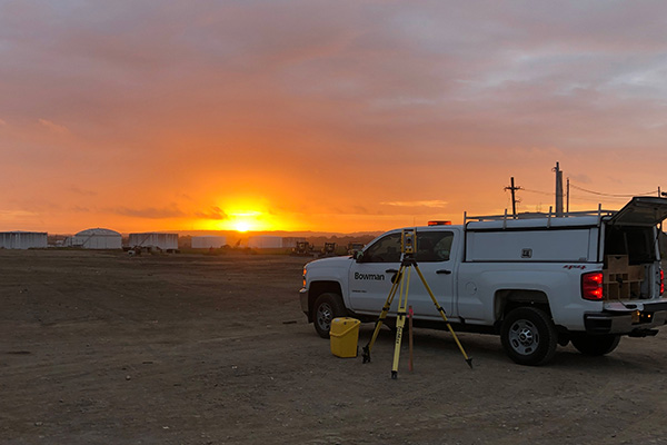 Bowman Survey Sunrise