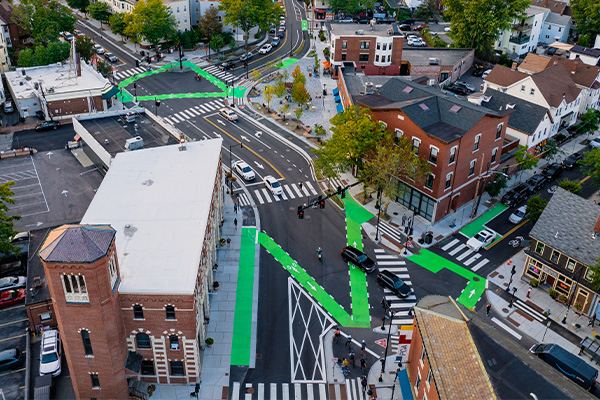 Bowman Completes Intersection Improvements in Inman Square, Cambridge, MA