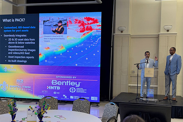 Bowman showcases PACK at the Digital Twin Symposium