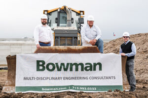 Bowman attends Port Crossing Ground Breaking